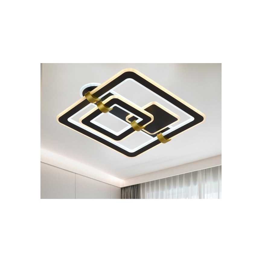LED Lámpara de techo regulable LED/140W/230V 3000-6500K + mando a distancia