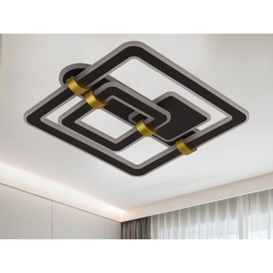 LED Lámpara de techo regulable LED/140W/230V 3000-6500K + mando a distancia