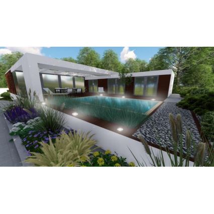 LED Lámpara empotrable exterior LED/4W/85-264V IP67 4000K