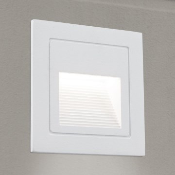 LED Lámpara empotrada LORO LED/2W/230V IP65 blanco