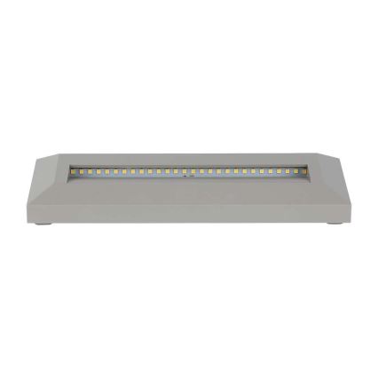 Lámpara LED para escaleras exterior LED/3W/230V IP65 3000K gris