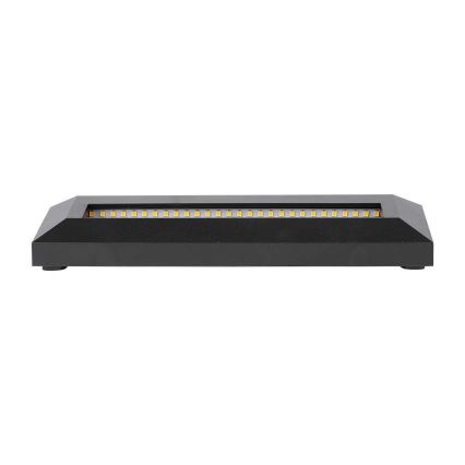 Lámpara LED para escaleras exterior LED/3W/230V IP65 3000K negra