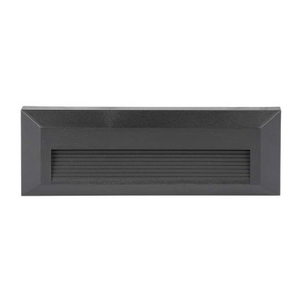 Lámpara LED para escaleras exterior LED/3W/230V IP65 3000K negra