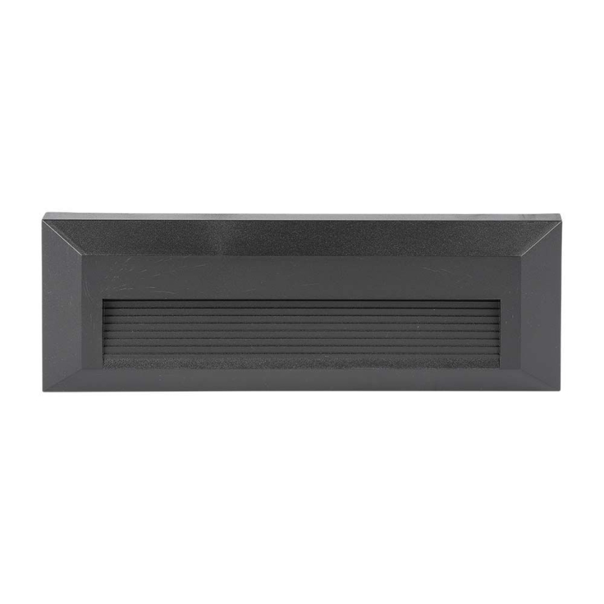 Lámpara LED para escaleras exterior LED/3W/230V IP65 3000K negra