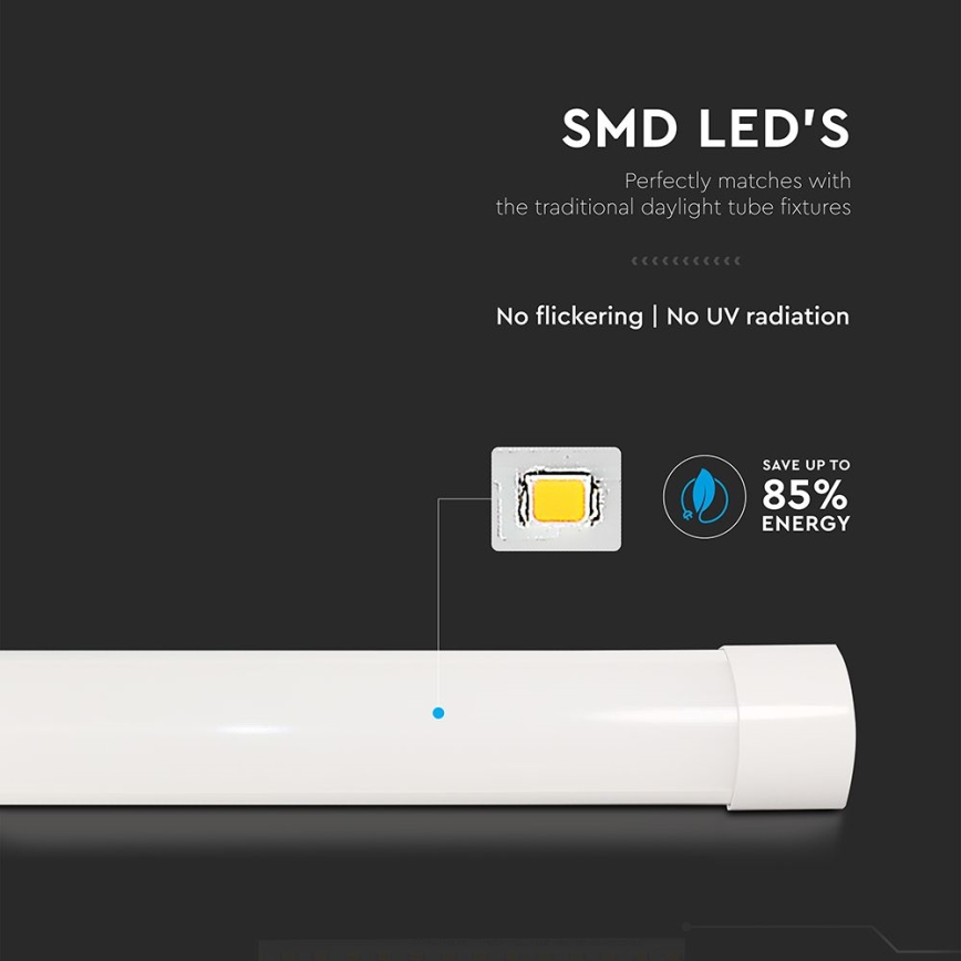 LED Lámpara fluorescente LED/10W/230V 3000K 30 cm blanco