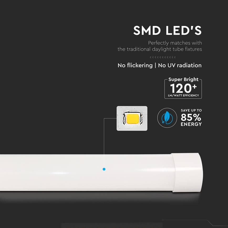 LED Lámpara fluorescente LED/20W/230V 6500K 60 cm blanco