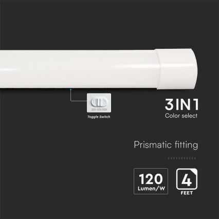 LED Lámpara fluorescente LED/40W/230V 3000/4000/6500K 116 cm