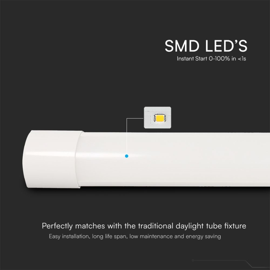 LED Lámpara fluorescente LED/50W/230V 3000/4000/6500K 146 cm