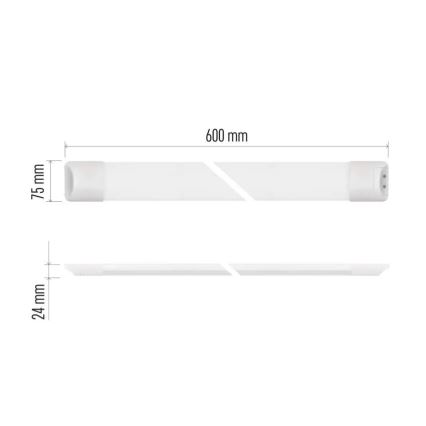 LED Lámpara fluorescente MINO LED/20W/230V 4000K 60 cm