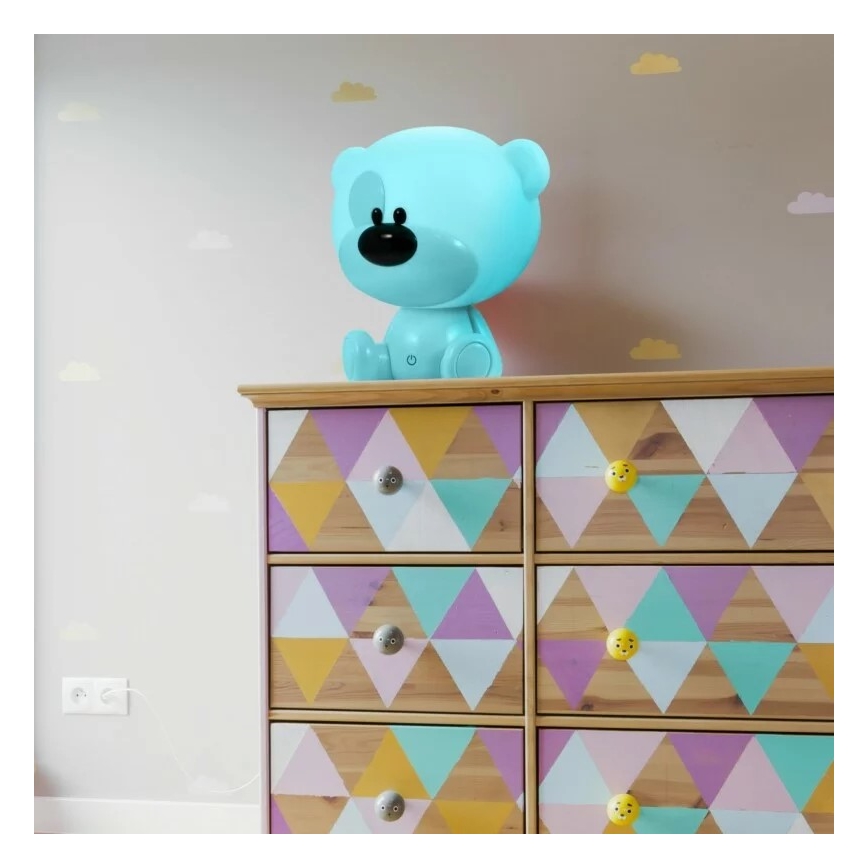 LED Lámpara nocturna infantil regulable BIBI 2,5W/230V
