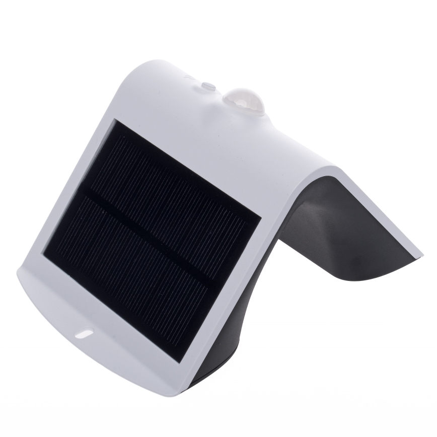 Lámpara solar LED con sensor de movimiento y crepúsculo LED/1,5W/1200 mAh 3,7V IP65