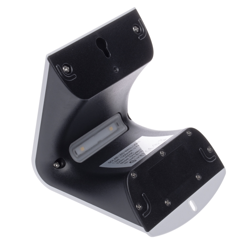 Lámpara solar LED con sensor de movimiento y crepúsculo LED/1,5W/1200 mAh 3,7V IP65