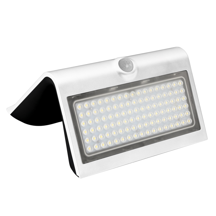 Lámpara solar LED con sensor de movimiento y crepúsculo LED/6,8W/4000 mAh 3,7V IP65