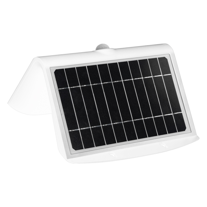 Lámpara solar LED con sensor de movimiento y crepúsculo LED/6,8W/4000 mAh 3,7V IP65