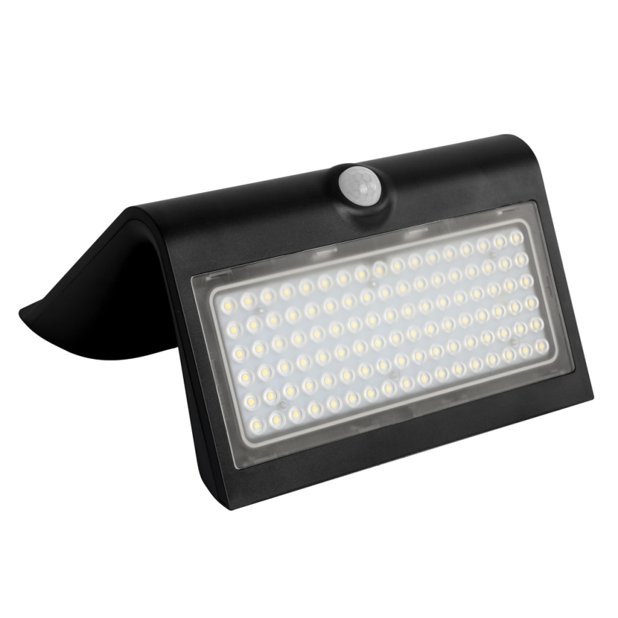 Lámpara solar LED con sensor de movimiento y crepúsculo LED/6,8W/4000 mAh 3,7V IP65
