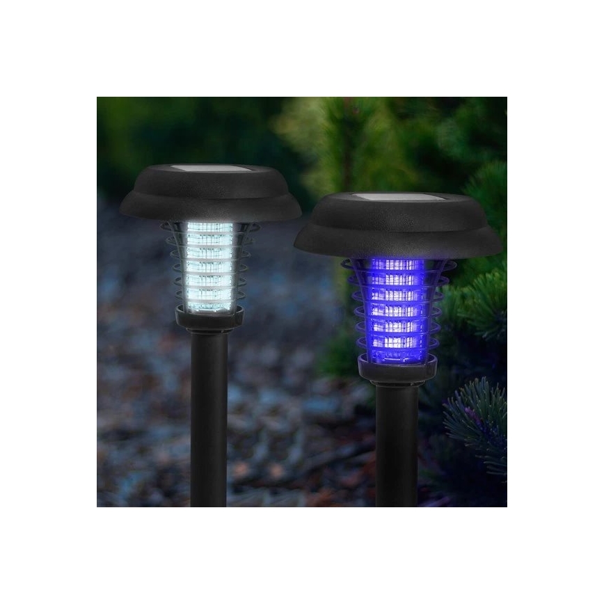 LED Lámpara solar con trampa para insectos LED/0,1W/1,2V IP44 600 mAh