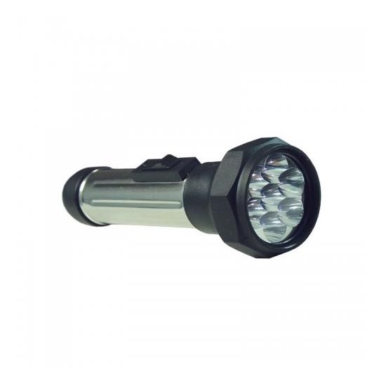 LED Linterna BATERKA LED/0,6W/2xD color negro