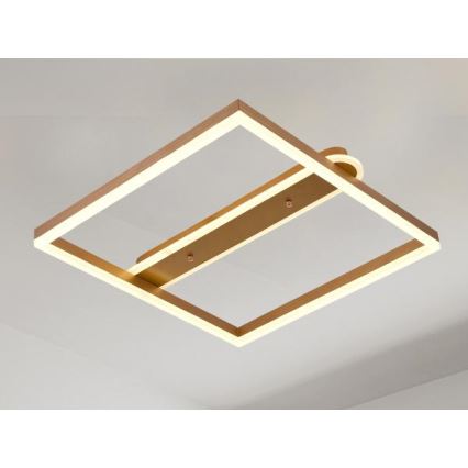 LED Luminaria de techo regulable LED/60W/230V 3000-6500K + mando a distancia