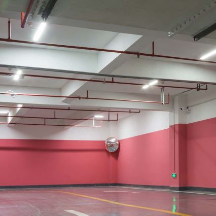 LED luminaria industrial tipo fluorescente con sensor de movimiento y sensor crepuscular LED/48W/230V IP65 6500K 150 cm