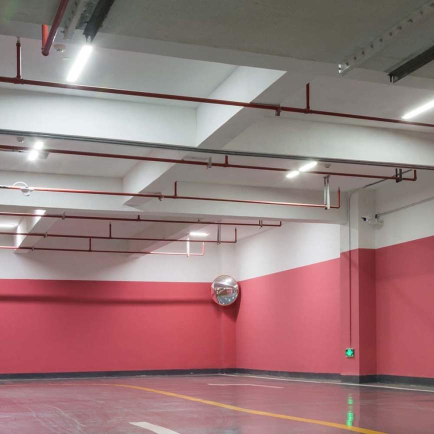 LED luminaria industrial tipo fluorescente con sensor de movimiento y sensor crepuscular LED/48W/230V IP65 6500K 150 cm