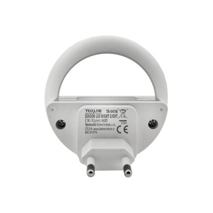 LED Luz nocturna con sensor crepuscular LED/0,5W/230V blanco