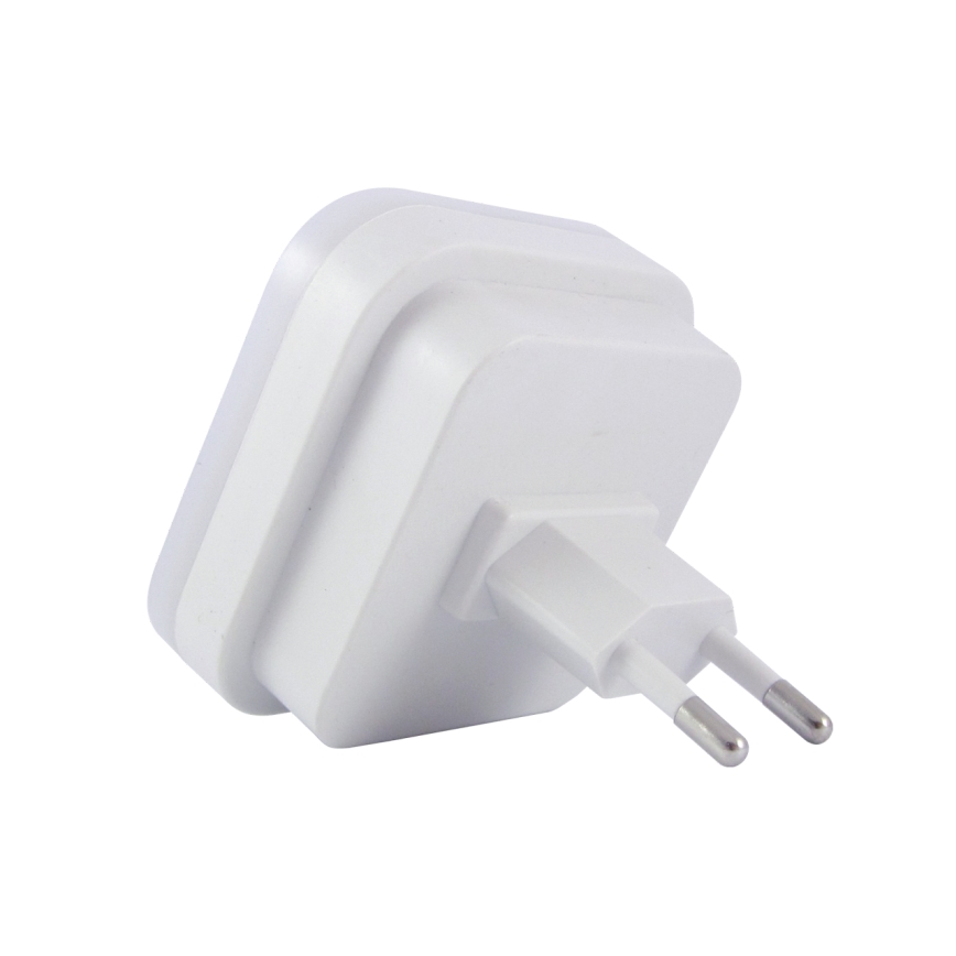 LED luz nocturna con sensor LED/0,5W/230V blanca