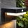 LED Luz solar de pared con sensor de movimiento y crepuscular PALERMO LED/5W/3,7V 2000 mAh IP54 negro