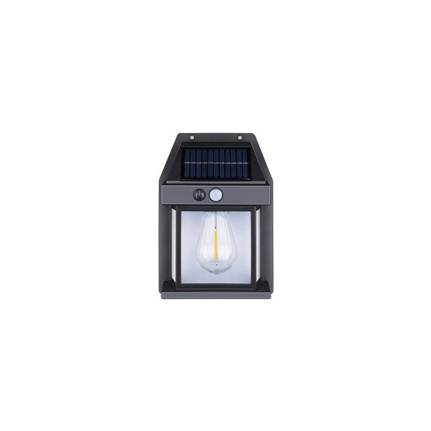LED Luz solar de pared para exterior con sensor LED/1W/230V 1200 mAh IP65