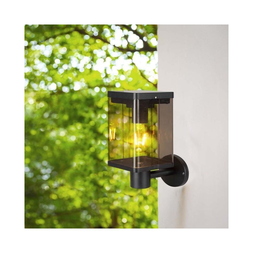 LED Luz solar de pared para exterior con sensor LED/2,5W/3,7V 3000K IP54 2000 mAh