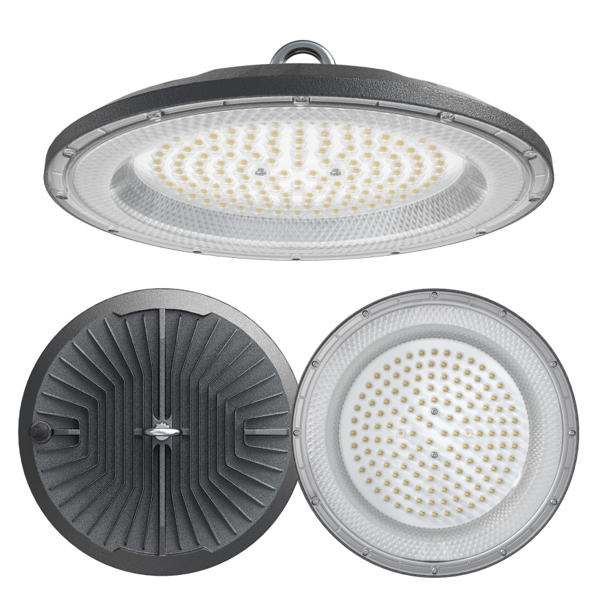LED Luz técnica de alta resistencia HIGHBAY LED/200W/230V 4500K IP65 gris
