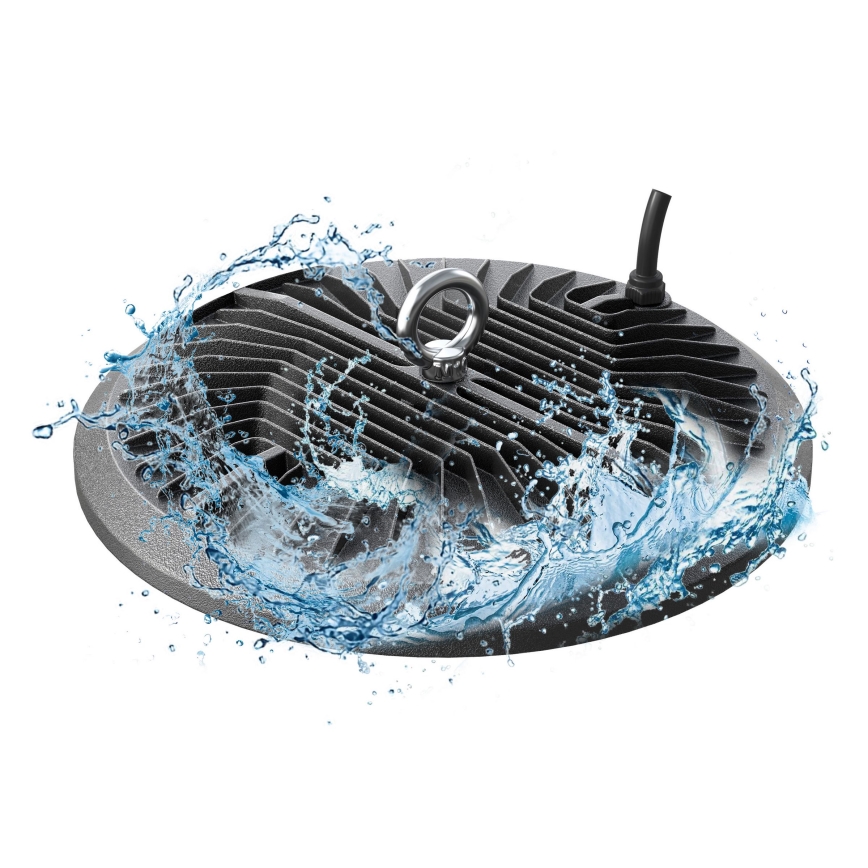 LED Luz técnica de alta resistencia HIGHBAY LED/200W/230V 4500K IP65 gris