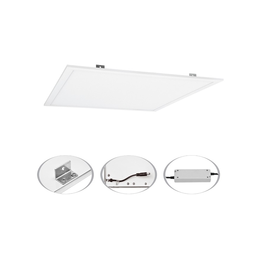 LED Panel microprismático para techo ZEUS LED/45W/230V 4000K