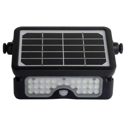 LED Proyector solar con sensor de movimiento y crepuscular EPAD LED/5W/3000 mAh 3,7V 4000K IP65