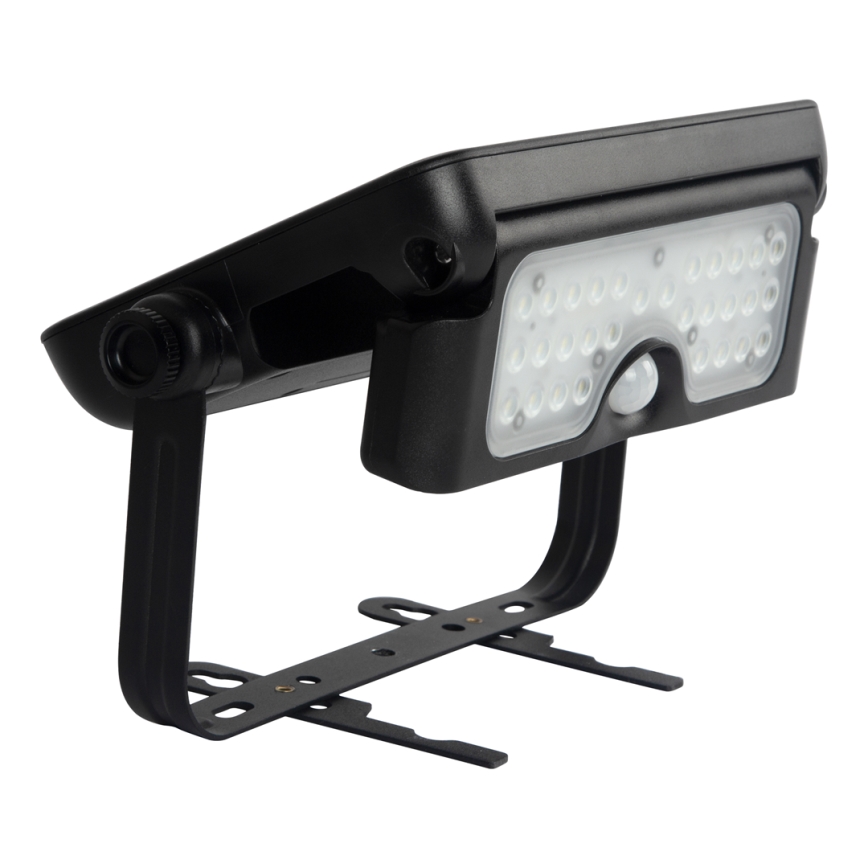 LED Proyector solar con sensor de movimiento y crepuscular EPAD LED/5W/3000 mAh 3,7V 4000K IP65
