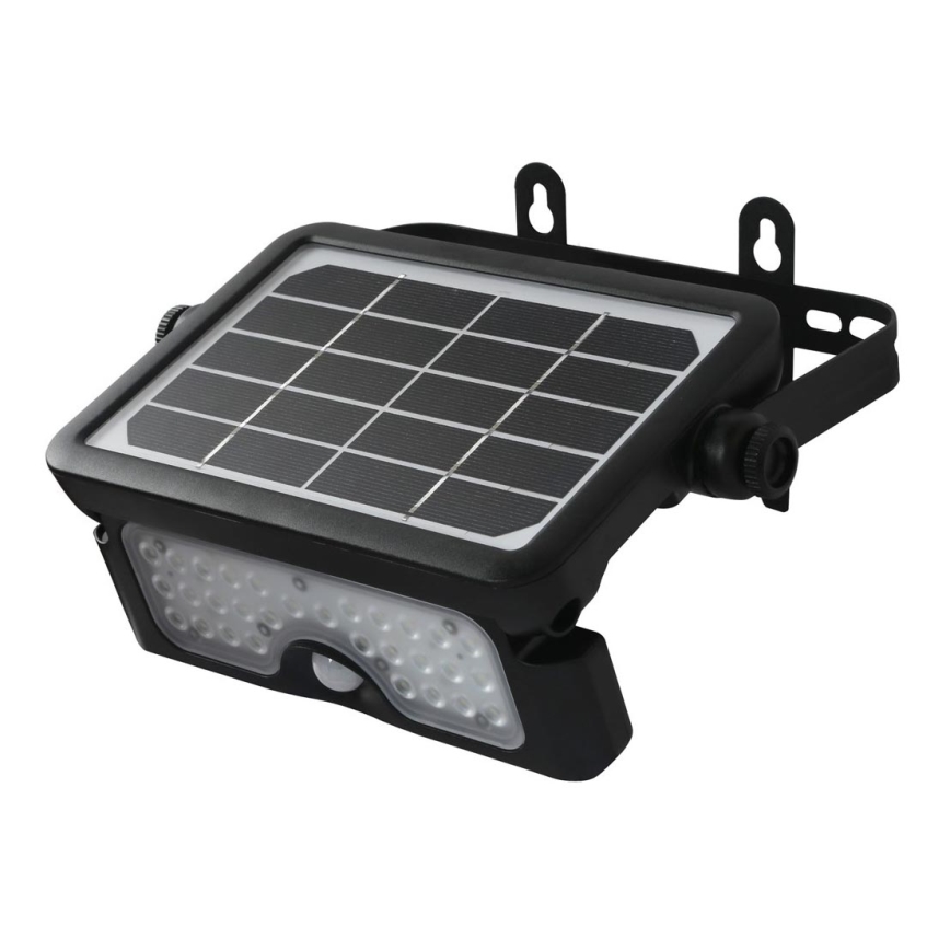LED Proyector solar con sensor de movimiento y crepuscular EPAD LED/5W/3000 mAh 3,7V 4000K IP65