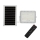 LED Proyector solar de exterior LED/15W/3,2V IP65 6400K blanco + control remoto