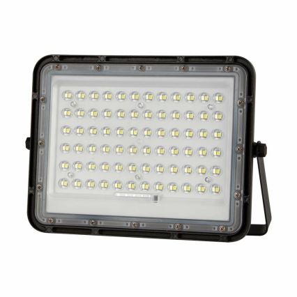 LED Proyector solar de exterior LED/15W/3,2V IP65 6400K 12000 mAh negro + control remoto