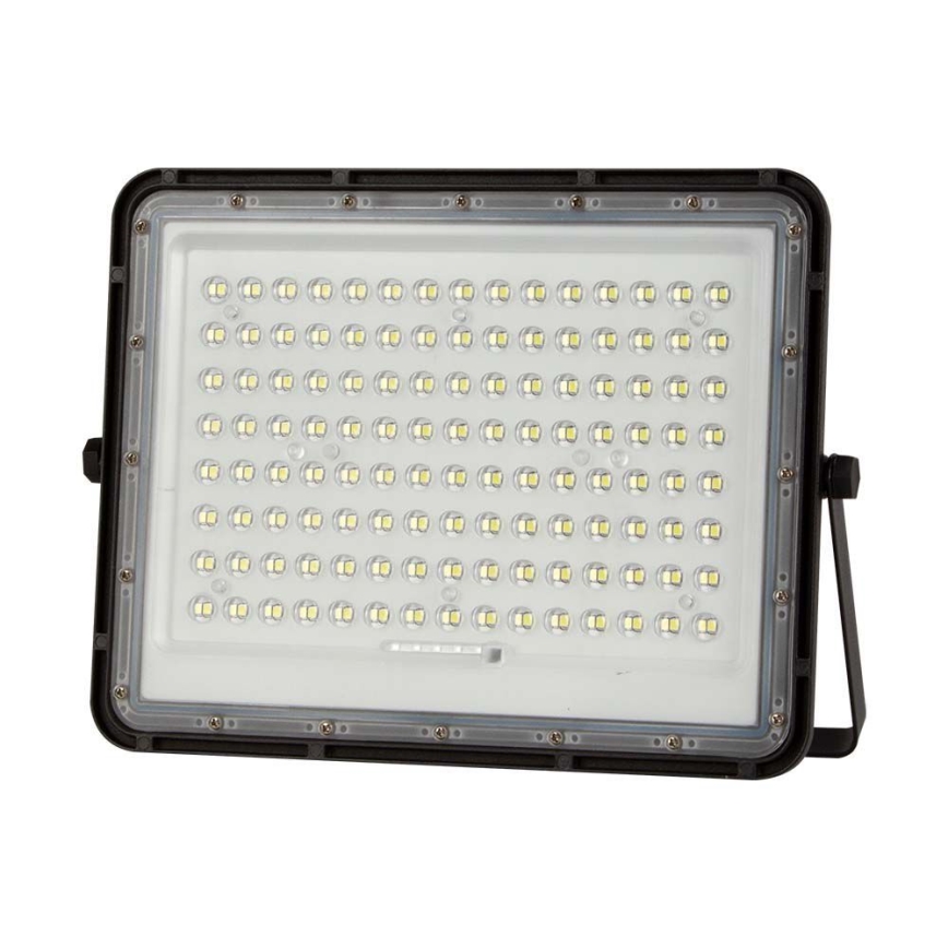 LED Proyector solar de exterior LED/200W/3,2V 4000K negro IP65 16000 mAh + control remoto