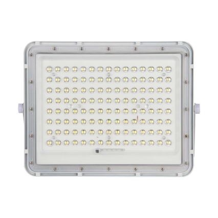 LED Proyector solar de exterior LED/20W/3,2V 6400K blanco IP65 16000 mAh + control remoto