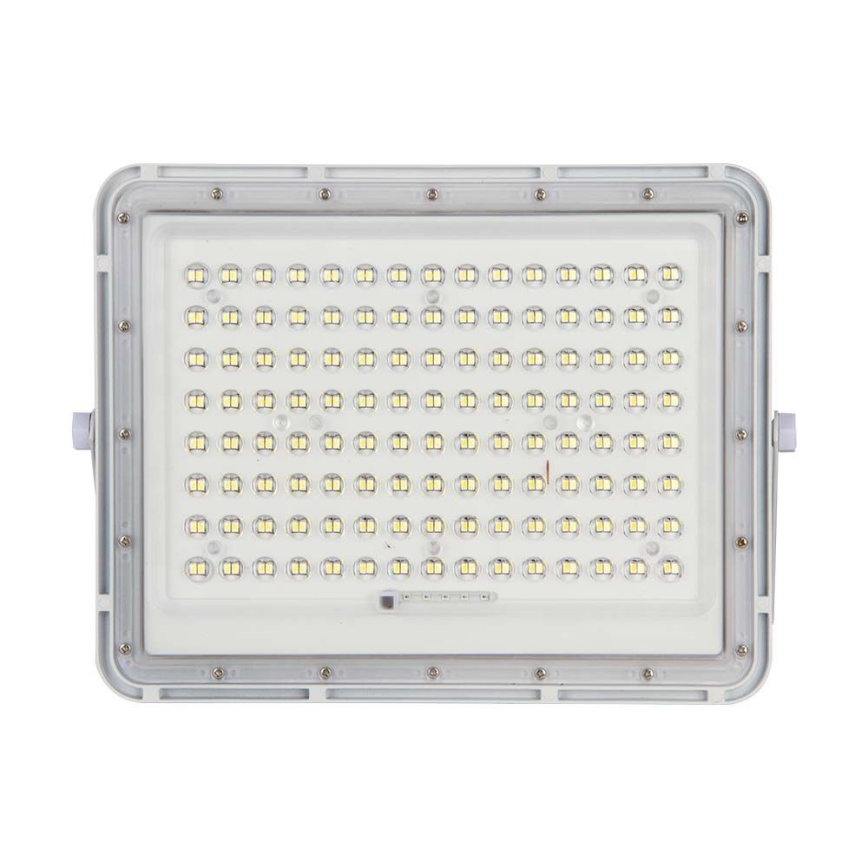 LED Proyector solar de exterior LED/20W/3,2V 6400K blanco IP65 16000 mAh + control remoto