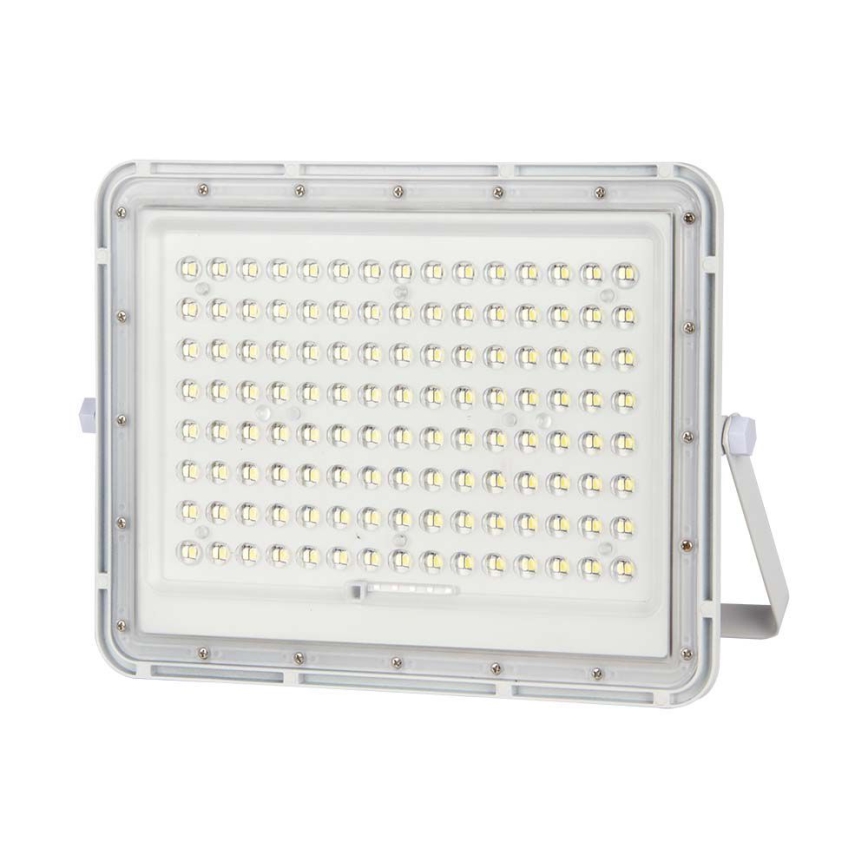 LED Proyector solar de exterior LED/20W/3,2V 6400K blanco IP65 16000 mAh + control remoto
