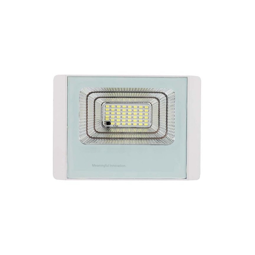 LED Proyector solar de exterior LED/20W/3,2V IP65 4000K 20000 mAh + control remoto