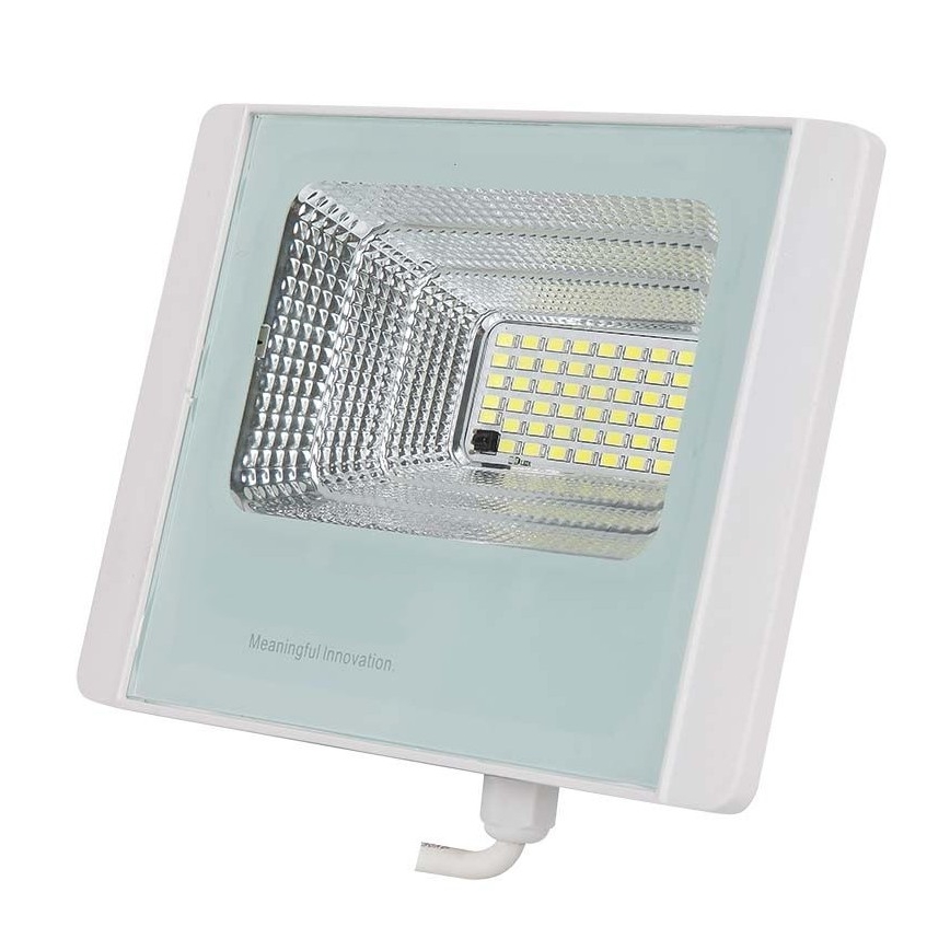 LED Proyector solar de exterior LED/20W/3,2V IP65 6400K + control remoto