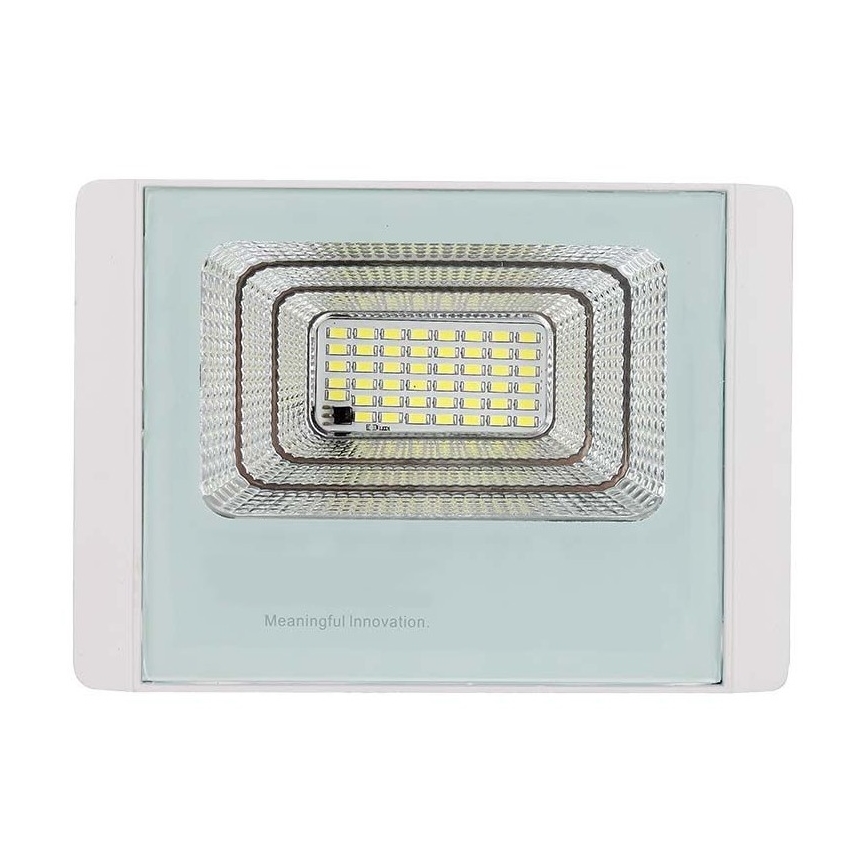 LED Proyector solar de exterior LED/20W/3,2V IP65 6400K + control remoto