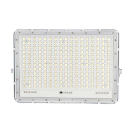 LED Proyector solar de exterior LED/30W/3,2V 4000K blanco+ IP65 + control remoto