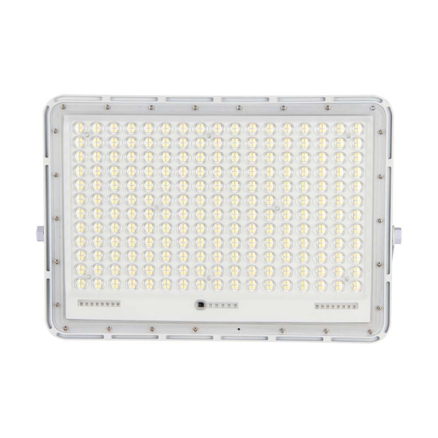 LED Proyector solar de exterior LED/30W/3,2V 4000K blanco+ IP65 + control remoto