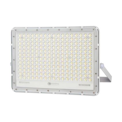 LED Proyector solar de exterior LED/30W/3,2V 4000K blanco+ IP65 + control remoto