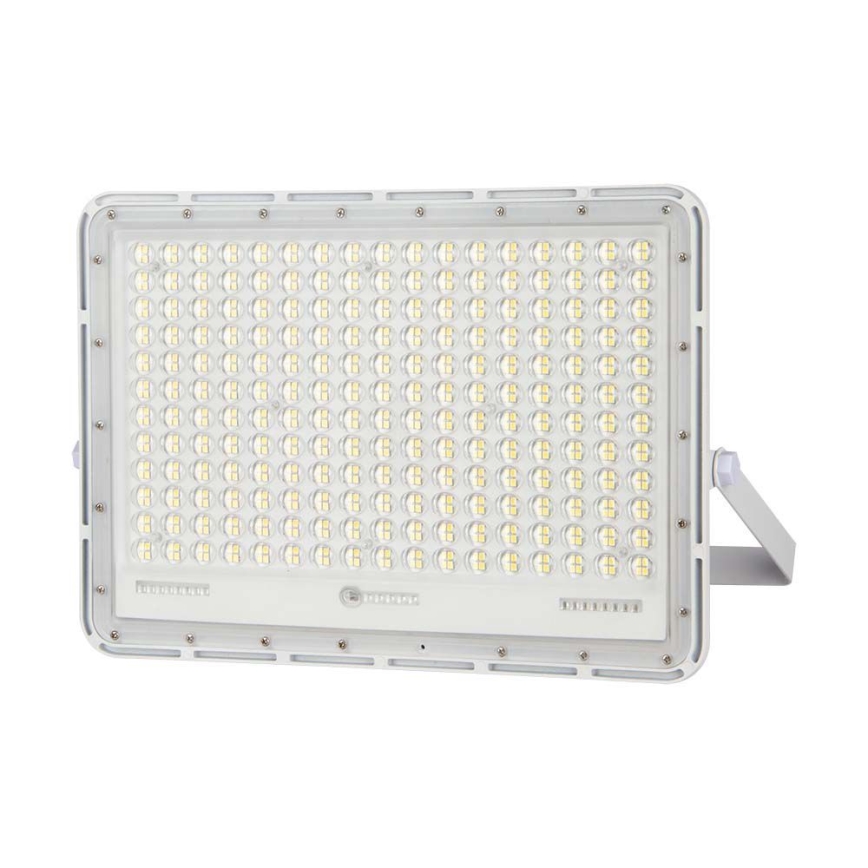 LED Proyector solar de exterior LED/30W/3,2V 4000K blanco+ IP65 + control remoto