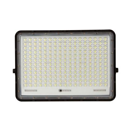 LED Proyector solar de exterior LED/30W/3,2V 6400K negro IP65 20000 mAh + control remoto