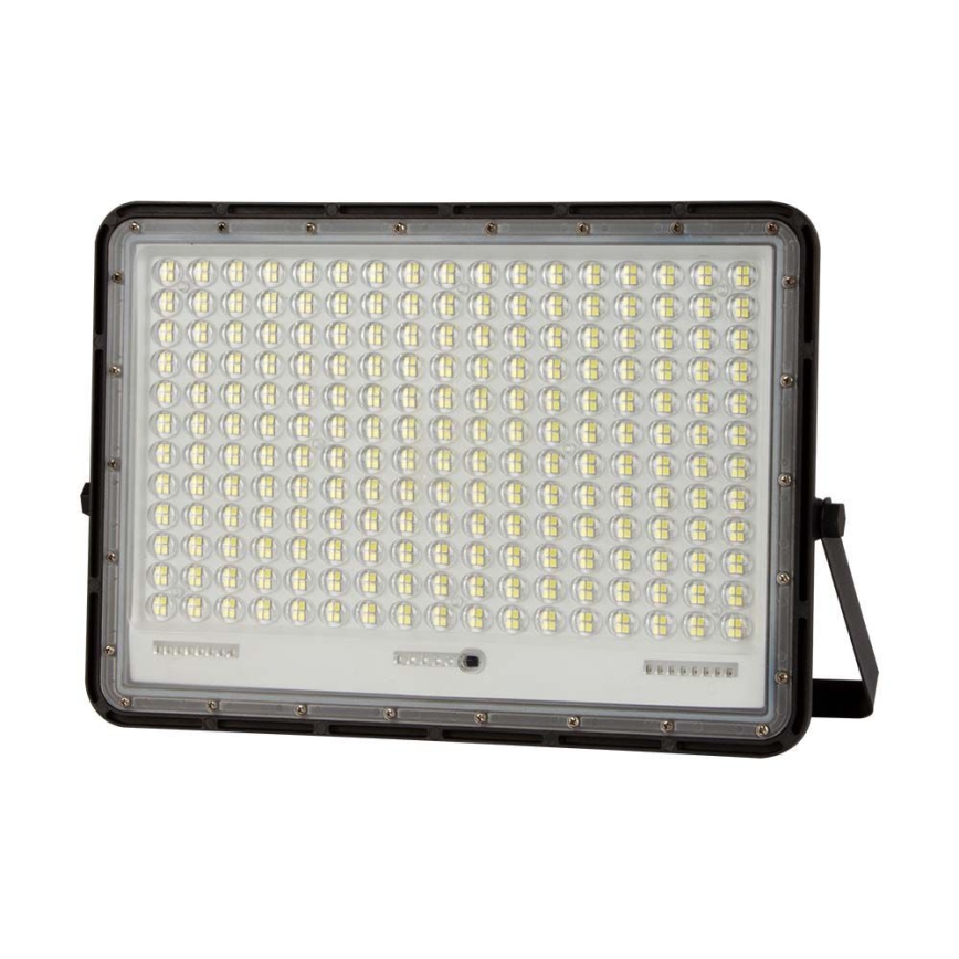 LED Proyector solar de exterior LED/30W/3,2V 6400K negro IP65 20000 mAh + control remoto